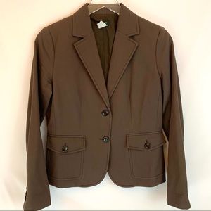 J.Crew Ladies Brown Blazer